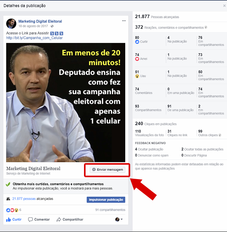 Como Impulsionar Post Durante a Campanha Eleitoral Anderson Alves