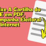 Campanha Eleitoral na Internet Cartilha do TSE em PDF Anderson Alves